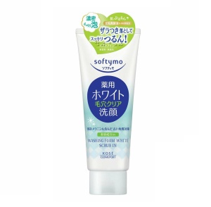 KOSE Крем-пенка для умывания "Softymo", со скрабирующими частицами, с витамином С, 150г KOSE Крем-пенка для умывания "Softymo", со скрабирующими частицами, с витамином С, 150г