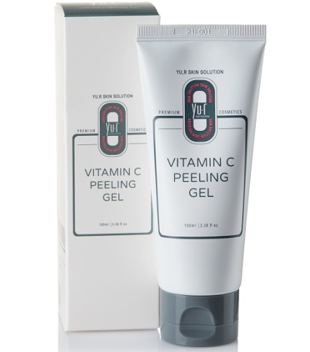 YU-R Премиальный витаминный гель-пилинг "Vitamin C Peeling Gel", 100мл YU-R Премиальный витаминный гель-пилинг "Vitamin C Peeling Gel", 100мл
