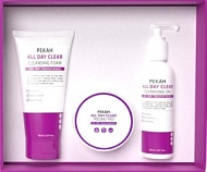 Pekan Набор для очищения кожи 3 средства All day clear cleansing set